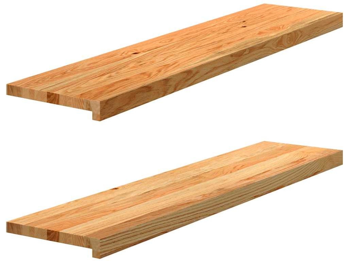 Window Sill, Window Sills Vidaxl Marrom Madeira De Carvalho (110 X 25 X 2 Cm)