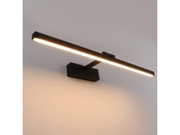 Luminária de Espelho de Banheiro Led 12w 50cm BRILVIBERA (Ip44, Rotativo 180°, Branco Quente 3000k)