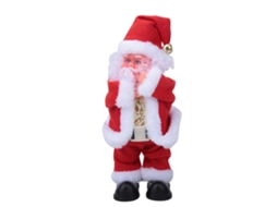Boneco De Natal Laxiscreed Papai Noel Pequeno, Elétrico E Dançante Para Crianças