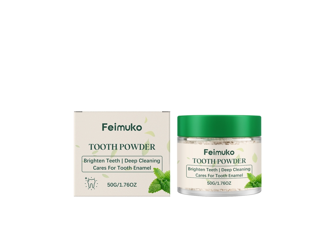 Pó de Dentes Remove Manchas de Hortelã
