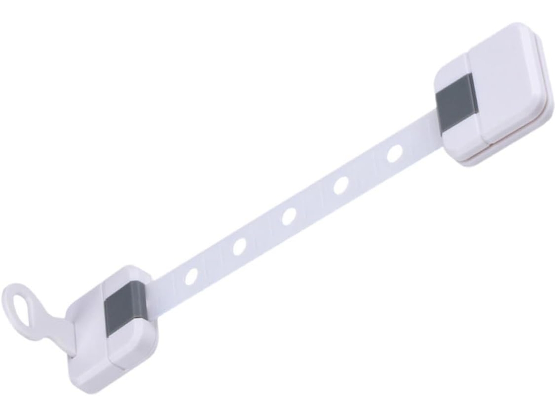 Fechaduras De Segurança Infantil Para Portas E Gavetas Armários, Em Abs Branco
