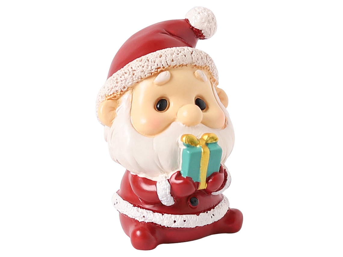 Figura De Natal Para Escritório Presente Festivo Decoração