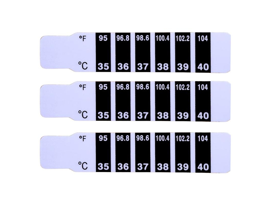 30pcs Tiras De Termômetro De Testa Allinless