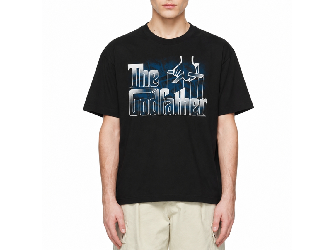 Rockinstone Godfather Money Black Adult T-shirt Size:m