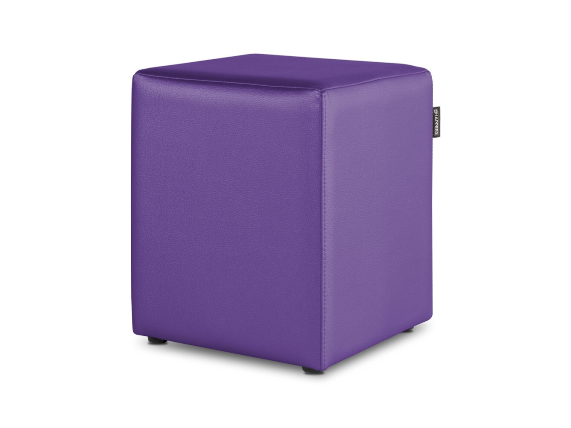 Pufe HAPPERS Cube Rosa interior