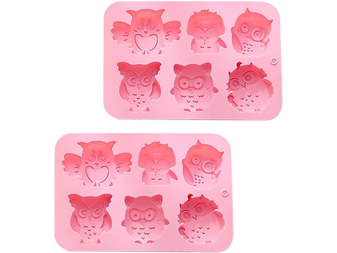 Forma De Silicone Para Bolo, Conjunto De 4, Para Preparar Doces