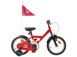 Vidaxl Bicicleta Infantil 12 Polegadas Para 2-4 Anos Vermelho