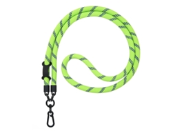 Lurelia Cordão Para Telemóvel Ajustável Transversal Para Pescoço 120 Cm 2 M Anti-perda