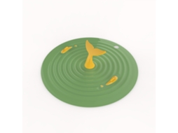 Tampa de Ralo de Silicone Redonda Anti odor , Zqkla AQUAFORGE (verde)