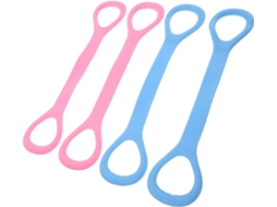 Abaodam Conjunto De 4-faixas Elásticas Resistência Espessas Para Mulheres, Alongamento Yoga Resistentes