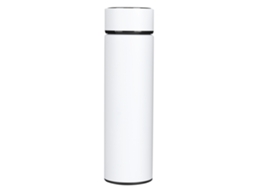 Garrafa térmica de 500ml com visor LED inteligente de temperatura, caneca térmica a vácuo Brilvibera