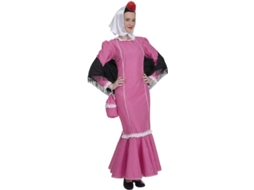 Fato de Mulher DISFRAZZES Chulapa Rosa (Tam: M/L)
