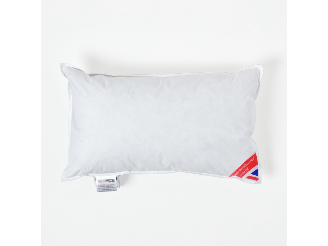 Homescapes Duck Feather Cushion Pad 50 X 30 Cm
