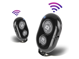Controle Remoto Bluetooth para Câmera, 2pcs, Compatível com iPhone e Android | S/MARCA