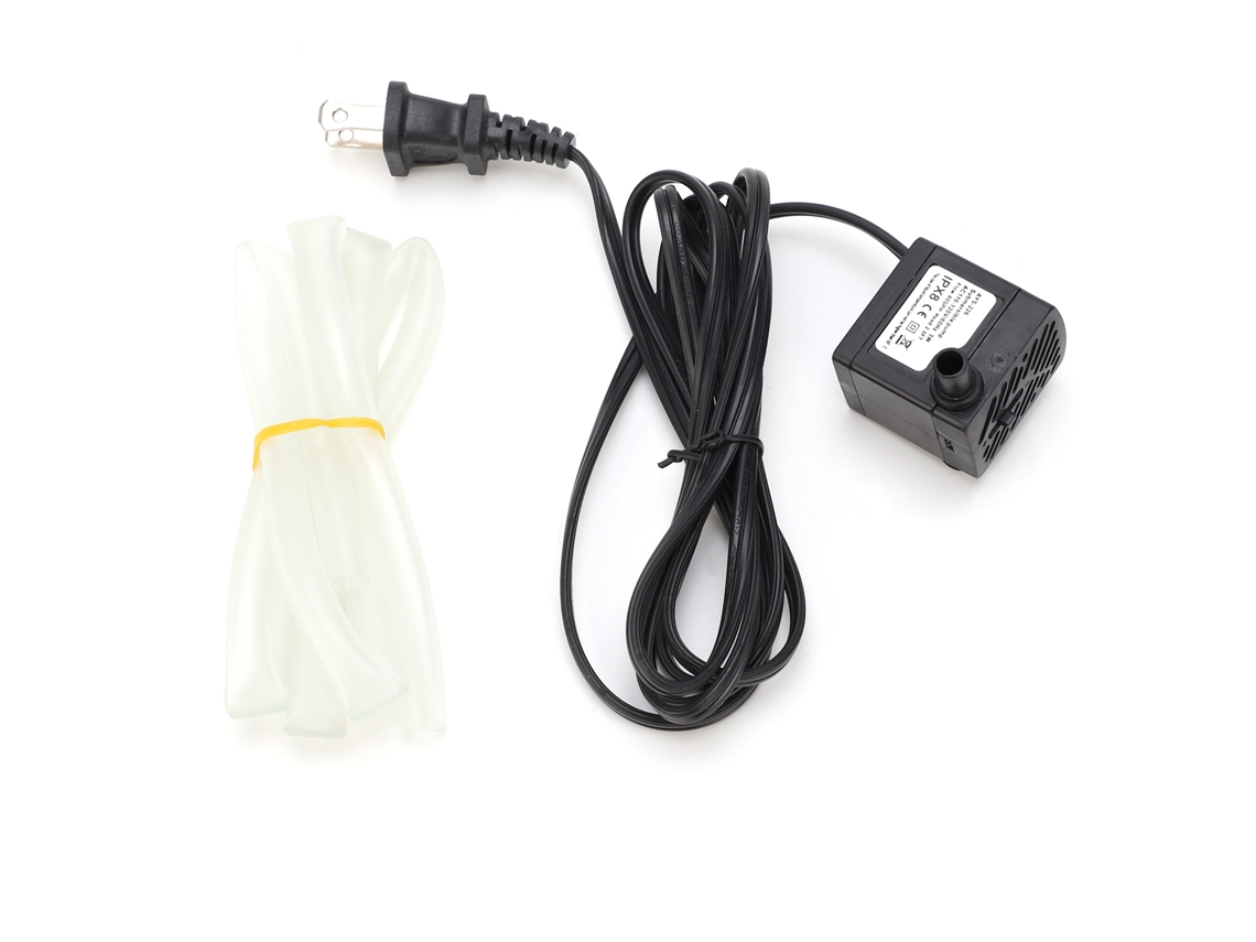 Bomba submersível pequena 3W, 80GPH, silenciosa, com mangueira de 3,3 pés, para aquário, 300L/h S/MARCA