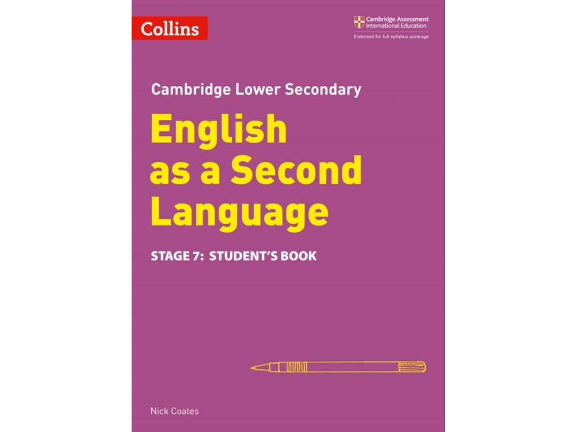 Livro lower secondary english as a second language student's book: stage 7 de nick coates (inglês)