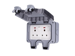Tomada Externa Ip66 Resistente À Chuva Com Interruptores E Luzes Indicadoras - South Africa