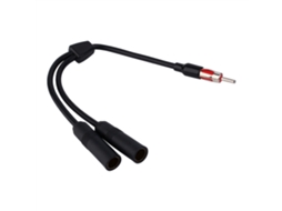 Cabo Divisor Antena Rádio Automotivo 2f Extensão 1m