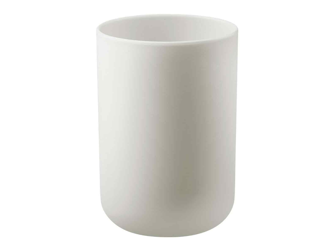 Copo Ps/bambu - Branco/bambu - Moderno, Este Copo É Durável E Reutilizável, Ideal Para Uso A Longo Prazo.