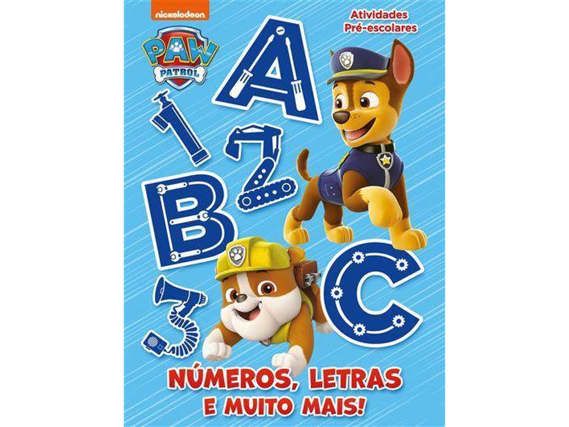 Patrulha Pata - Caderno De Atividade 3 Anos (Paw Patrol  Patrulha Pata) :  Nickelodeon, Nickelodeon: : Libros