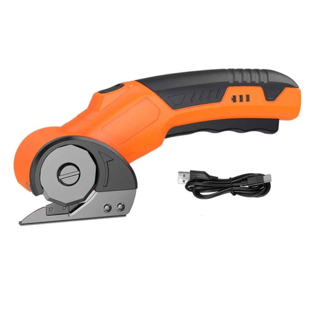 Tesoura Elétrica Sem Fio/cortador De Papelão Com Luz Led, Motor Sem Escova, Bateria De 2600mah E Lâmina De Aço Tungstênio.