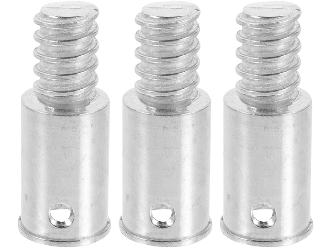 Doitool Conjunto De 3-adaptadores Fácil Instalação Para Limpeza Comercial E Doméstica, Cor Prateada, Rosca Padrão