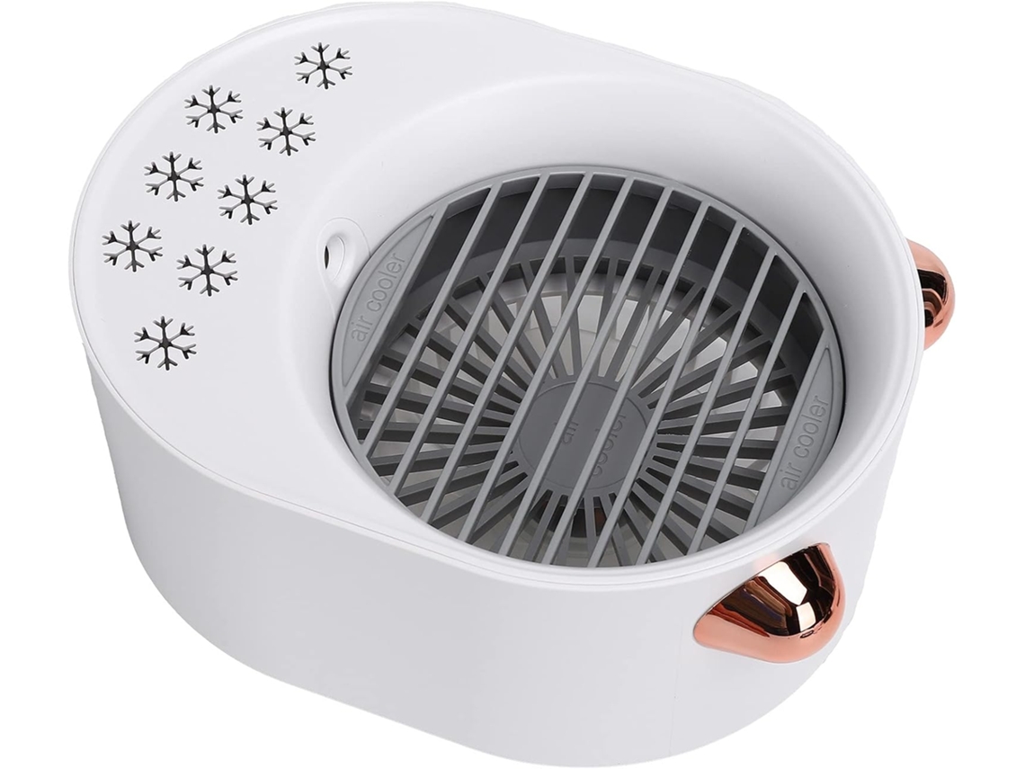 Ventilador De Mesa Silencioso Com Velocidade Ajustável E Textura Leve