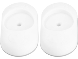 Besportble Acessórios De Fixação Para Cerca Porta Bebê, Protetores De Parede Em Abs, Fáceis De Instalar E Manter, 2 Peças