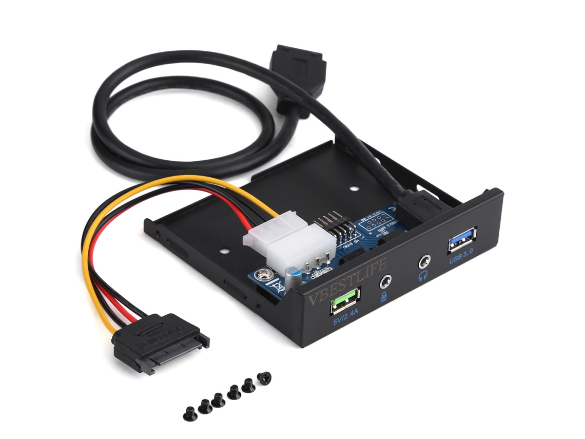 Painel Frontal LAXISCREED Usb3.0 Áudio