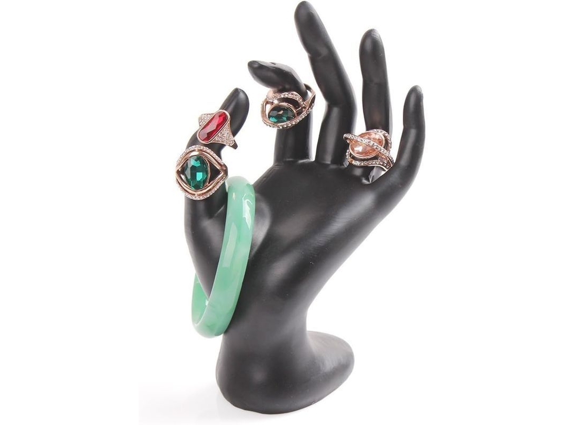 Suporte Para Anéis E Pulseiras Em Forma De Mão Com Gesto Ok Organizador Para Joias