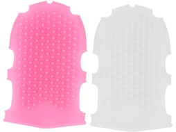 Lurelia Pack De 2 Escovas De Silicone Para Banho, Silicone Macio, Pega Ergonómica E Massagem Suave, Rotina Spa Prático