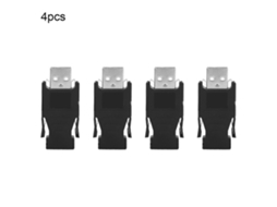 Conector de unidade USB 4p retangular 1 pino de cobre resistente à chama industrial para PCB S/MARCA
