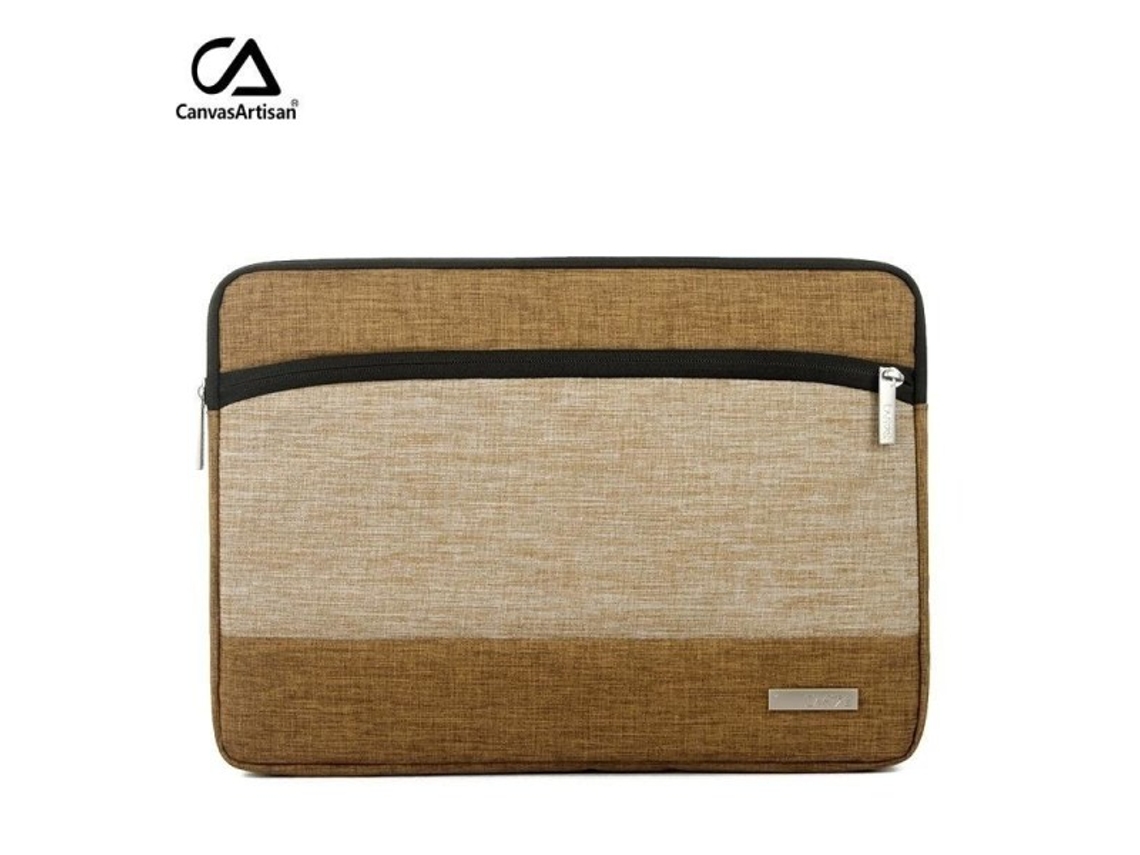 Capa para laptop Aquaforge marrom, capa para computador/notebook