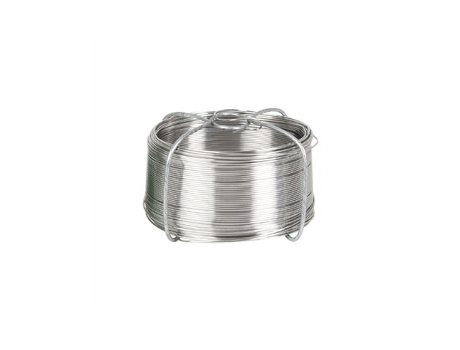 Enrole 100 M De Fio Galvanizado Em Espiral. No. 2 0,7 Mm Telas Metálicas González