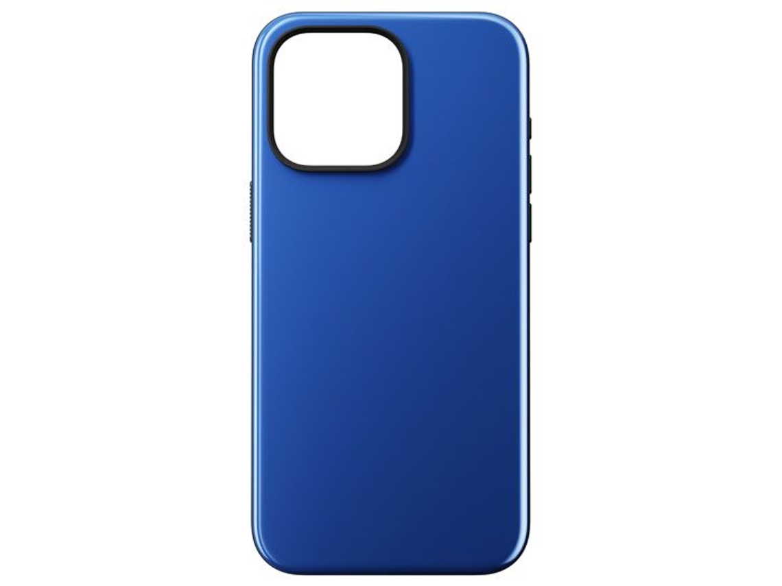 Capa para iPhone 15 Pro Max NOMAD Acrílico Azul .