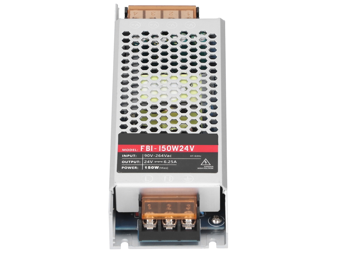 Laxiscreed Transformador Led Ultra-fino 150w, Entrada De Voltagem Universal