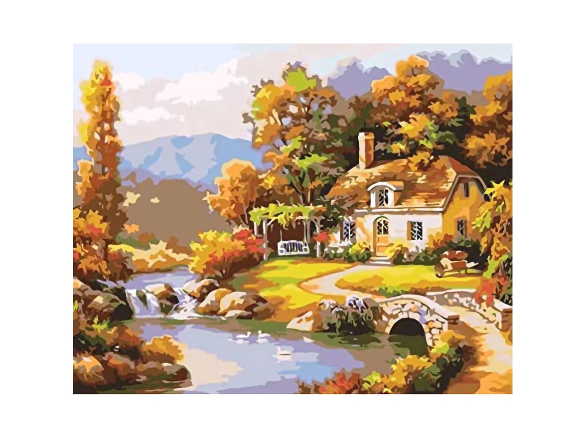 Laxiscreed Arte Digital De Pintura A Óleo Diy Para Decorar Diversos Ambientes Com Toque Artesanal