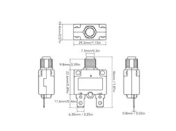 Protector De Sobre Carga Relé Manual 5a 250vac 65vdc