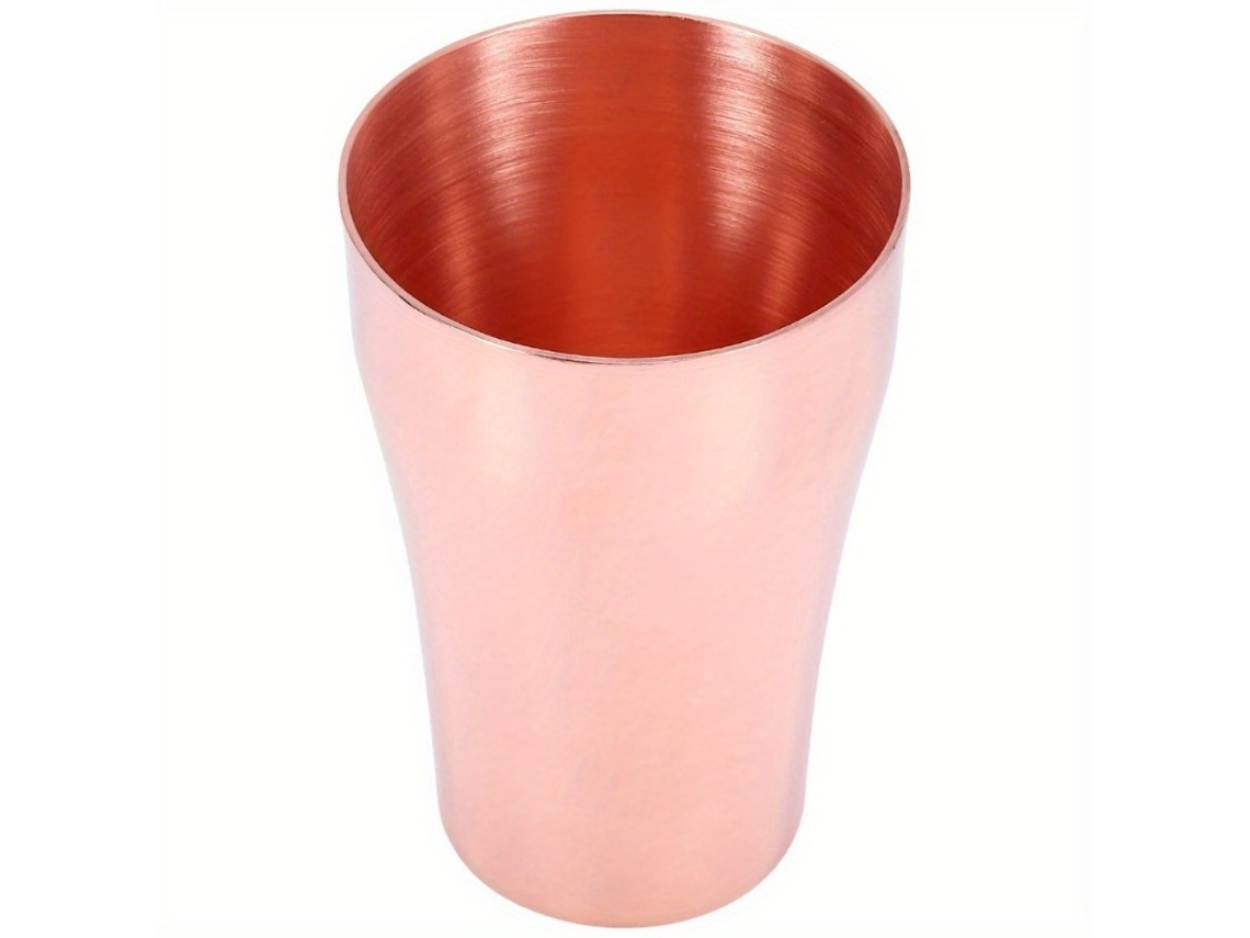 Caneca Vintage Artesanal em Cobre Puro para Café/cerveja, 400ml, Própria para Micro ondas. MDUG