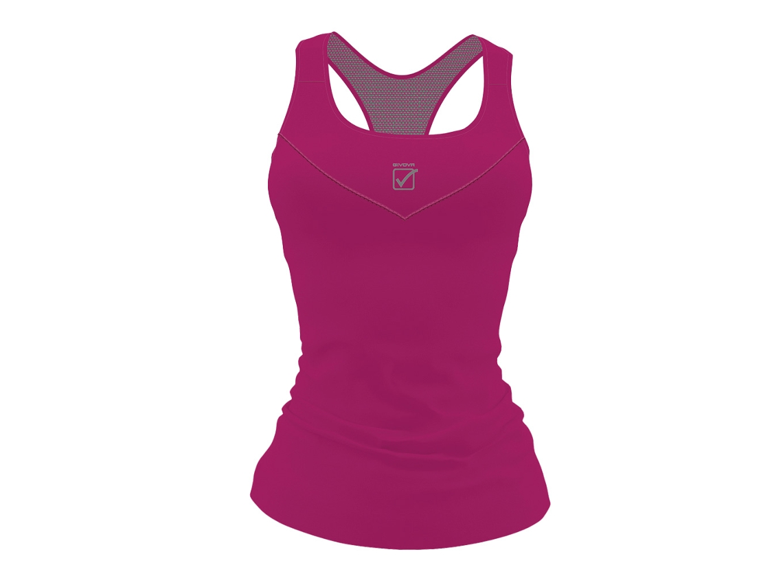 Blusa esportiva estampada feminina Givova, tamanho XL
