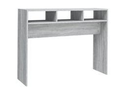 Console Table, Console Tables Vidaxl Cinzeto Madeira Processada (n/a)