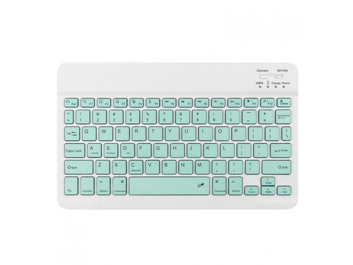 Teclado Bluetooth HEXINYIGJLY Ultra Fino Recarregável para Ipad, iphone, samsung, android em várias cores | HEXINYIGJLY