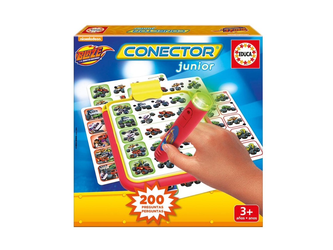 Conector Junior de Blaze con 200 preguntas de Educa