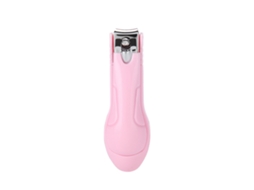 Tesoura multifuncional de aço inoxidável para unhas, ideal para uso manual e pedicure.
