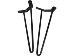 Uonlytech 2 Peças Pés De Mesa Em Formato Grampo Cabelo, Pés De Metal Em Formato Grampo Cabelo Para Mesa, Móveis, Casa