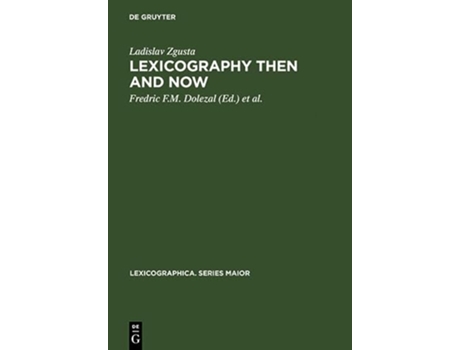 Livro Lexicography Then and Now Lexicographica Series Maior de Ladislav Zgusta (Inglês - Capa Dura)