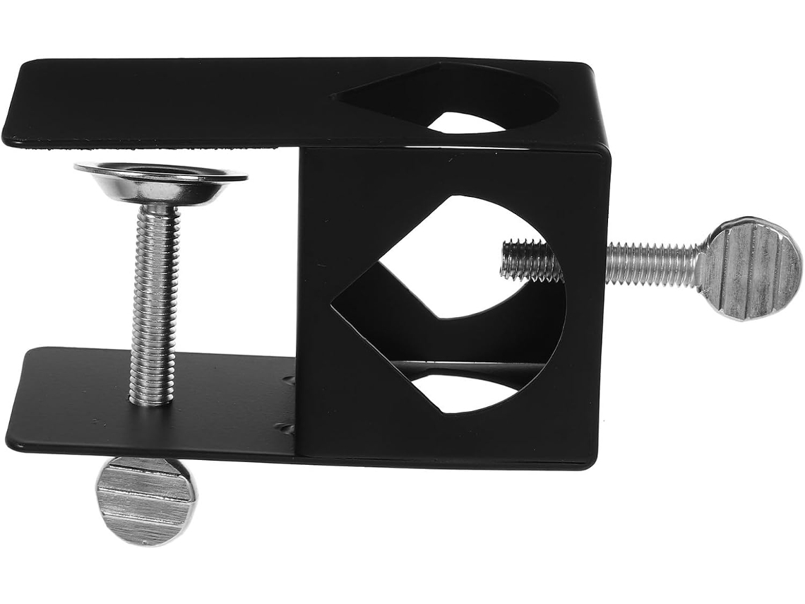 Braçadeira Universal De Ferro Para Fixação De Suportes De Luminárias De Poste Longo -