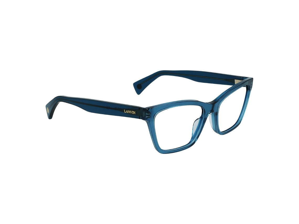 Armação de óculos de grau feminina Lanvin Lnv2615-414 (azul - acetato - Ø 53 mm)