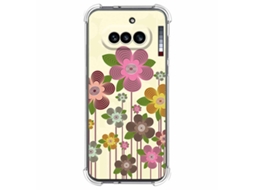 Capa Tumundosmartphone De Silicone À Prova De Choque Para Nothing Phone 4a 5g Com Estampa De Flores Da Primavera