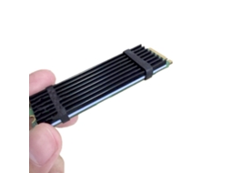 Dissipador De Calor M.2 2280 Ssd Radiador Cooler Dissipador De Calor Preto